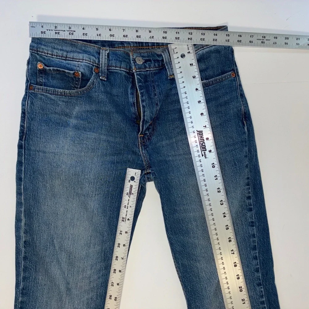 Levi Strauss & Co 511 Mens Jeans W32 L32 Slim Fit Blue‎ Denim